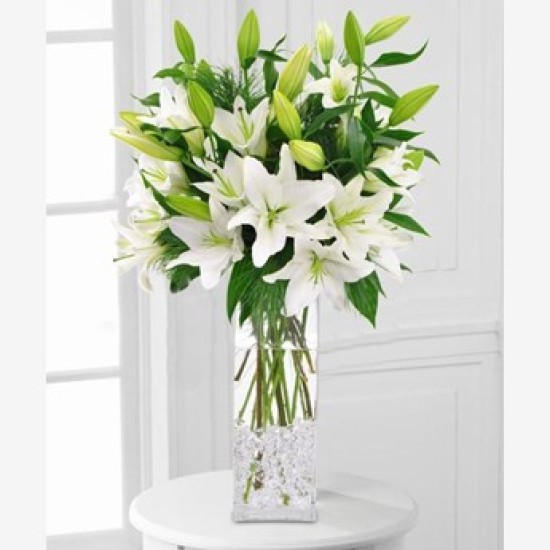 lilium long vase 