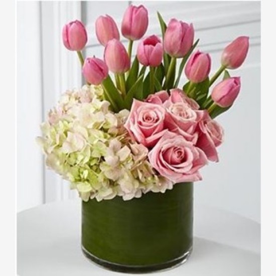 pink beauty vase