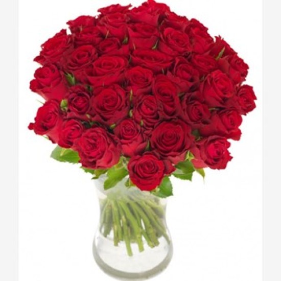 red rose vase 5