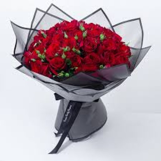 red bouquet 23