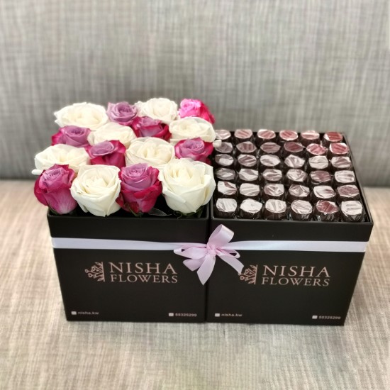 Nisha Purple Chocolate Box