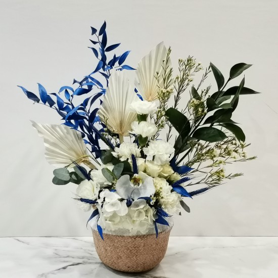 Blue And White Vase